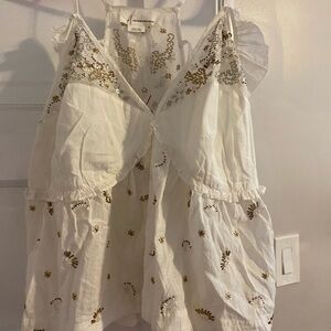 Anthropologie Embelleshed Tank!